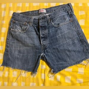 Levi’s Original 501 jean shorts